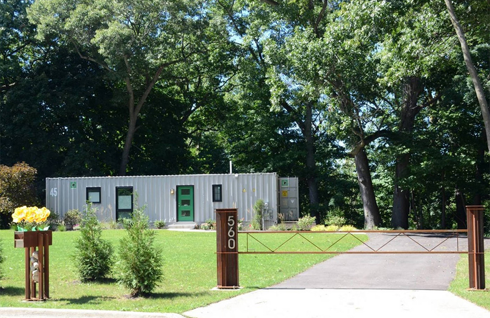 Benton Harbor’s First Container Home