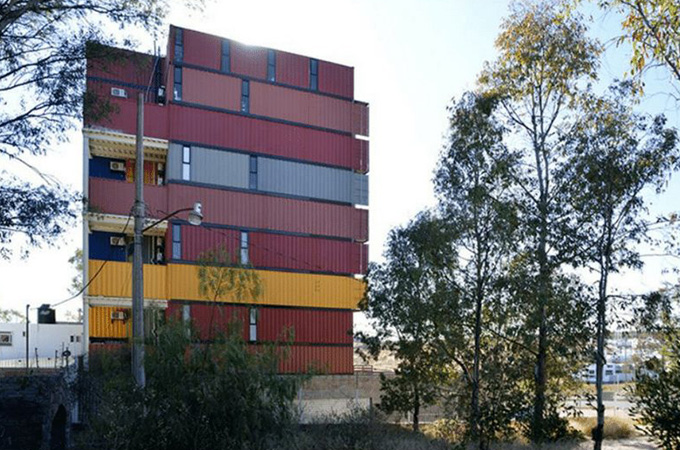 La Aduana Shipping Container Apartments – Mexico公寓