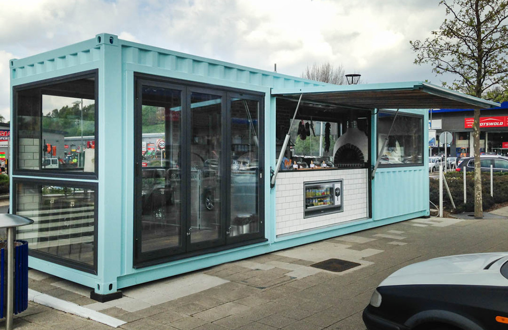 Street Food Container Conversion Bar